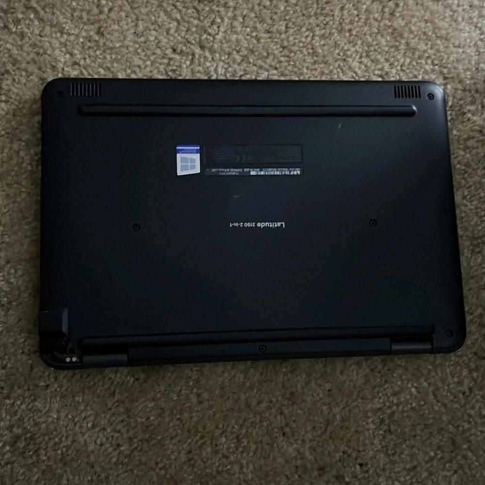 Touch screen foldable dell laptop